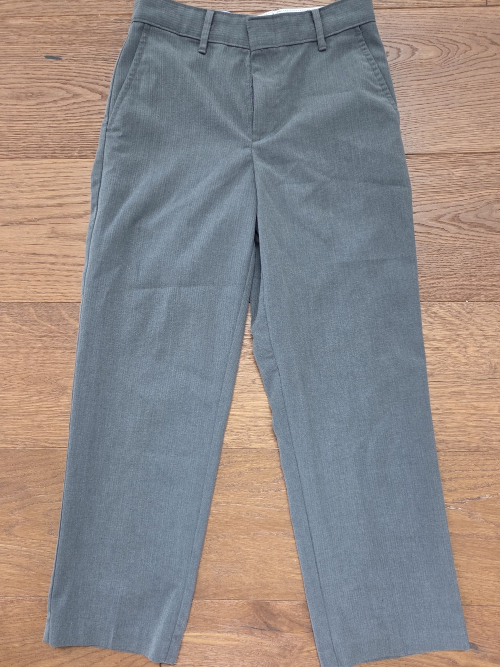 George Boy's Straight-Leg Pants in Slate Green